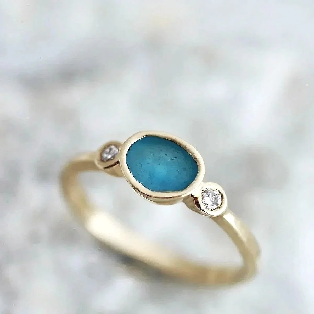 Yellow Gold Thea Ring