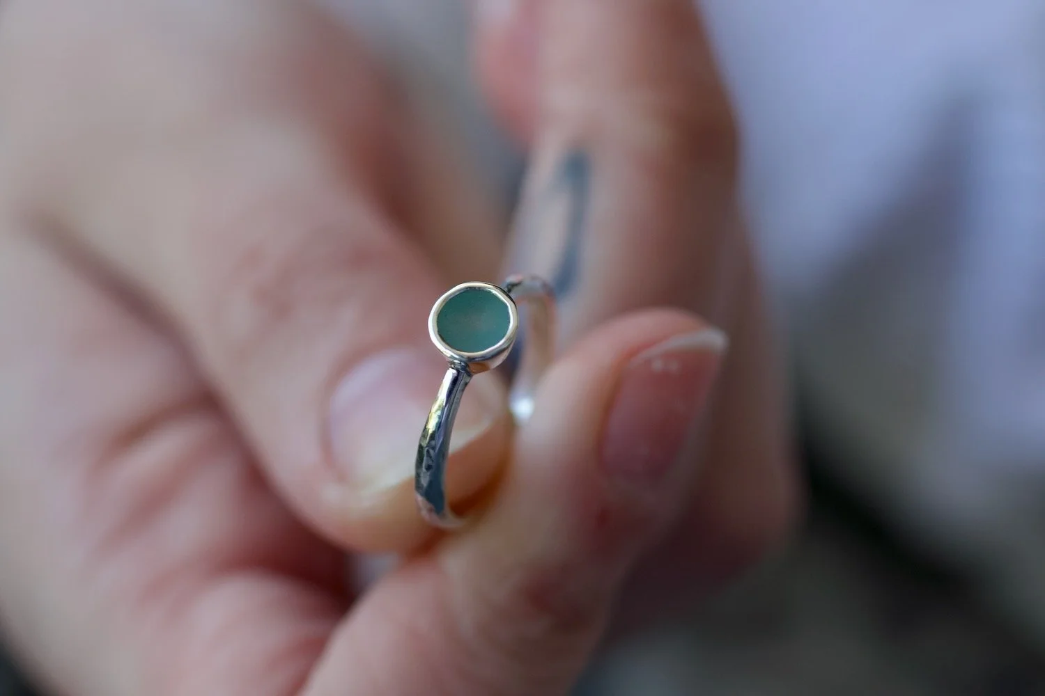 Rosen Sea Glass Solitaire Engagement Ring.jpeg