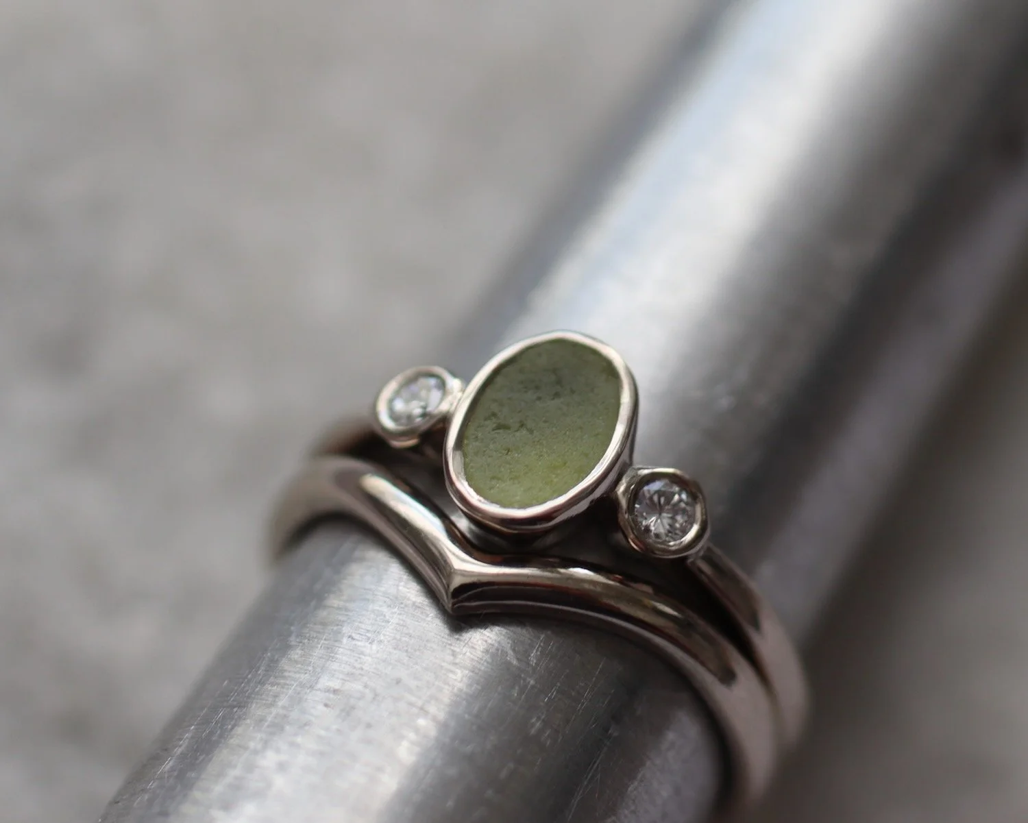 Lori Green Sea Glass Engagement Ring 14ct whitee gold.jpeg