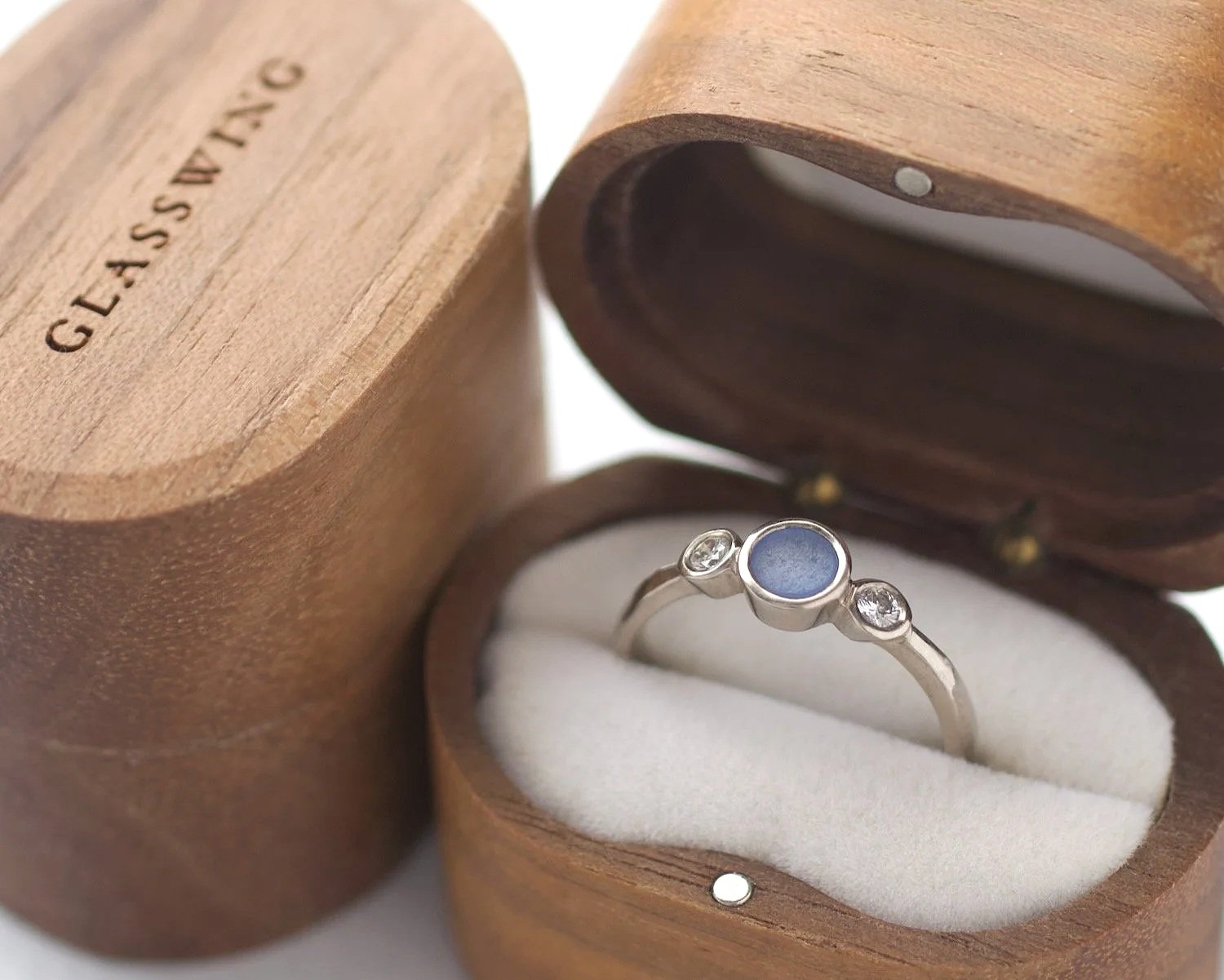 Glasswing+14ct+white+gold+blues+sea+glass+engagement+ring.jpg
