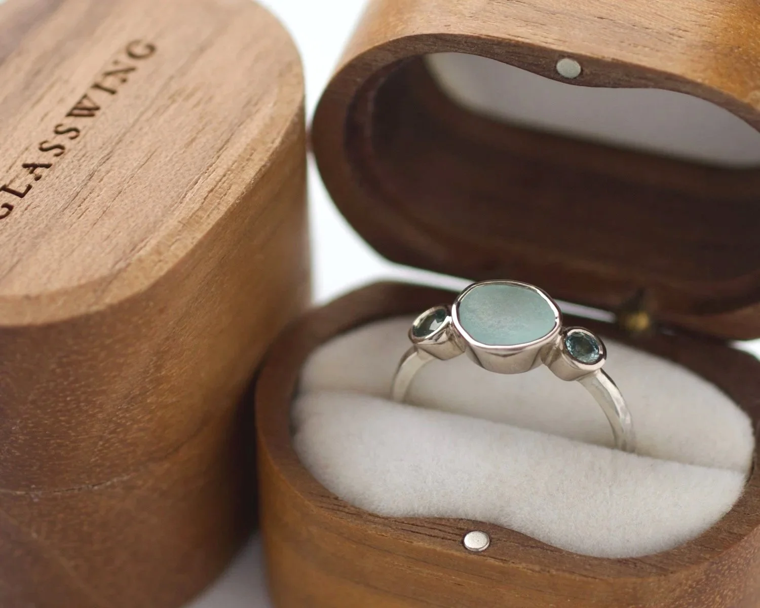 Ia Sea Glass Ring