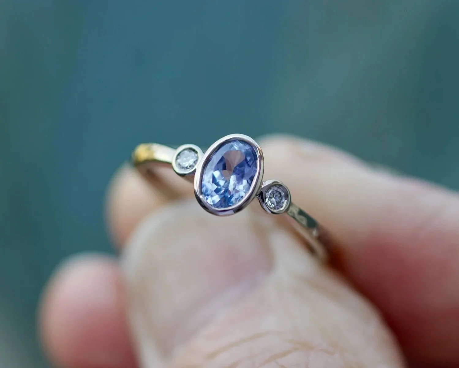 Oval Sapphire Ring