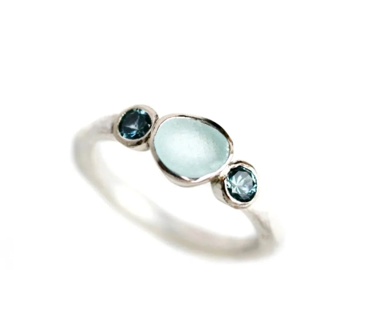 Ia Sea Glass Ring