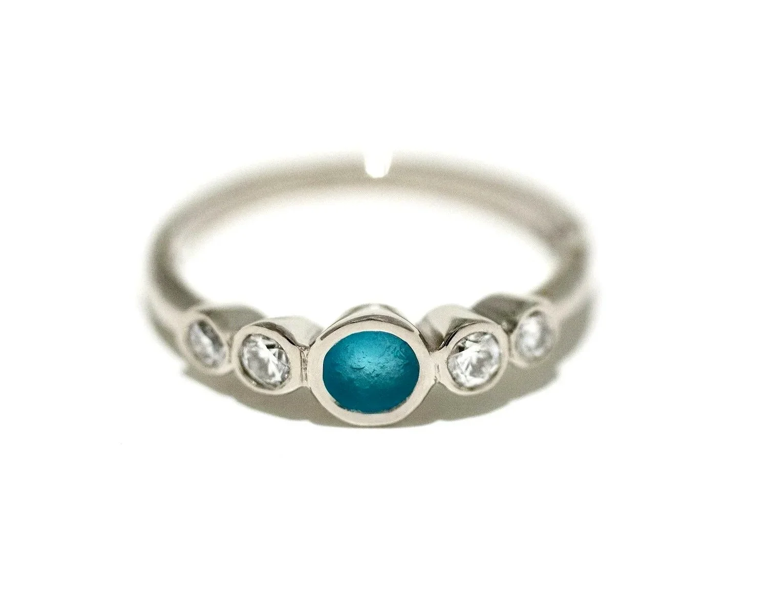 Garlana+Sea+Glass+5+stone+Engagement+RIng+.jpg