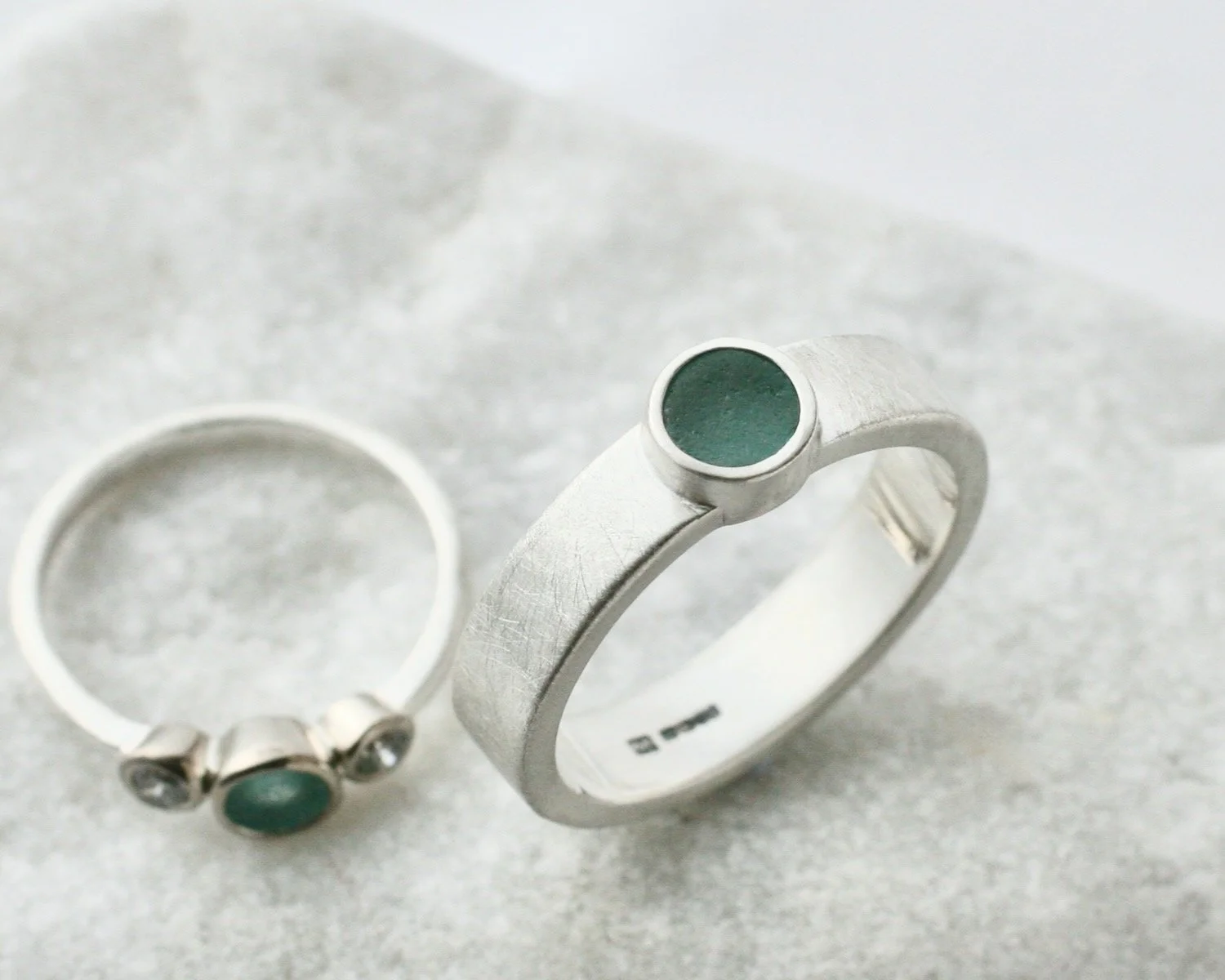 Wide-Bezel-Sea-Glass-Ring-Mans-Womans-Glasswing.jpeg