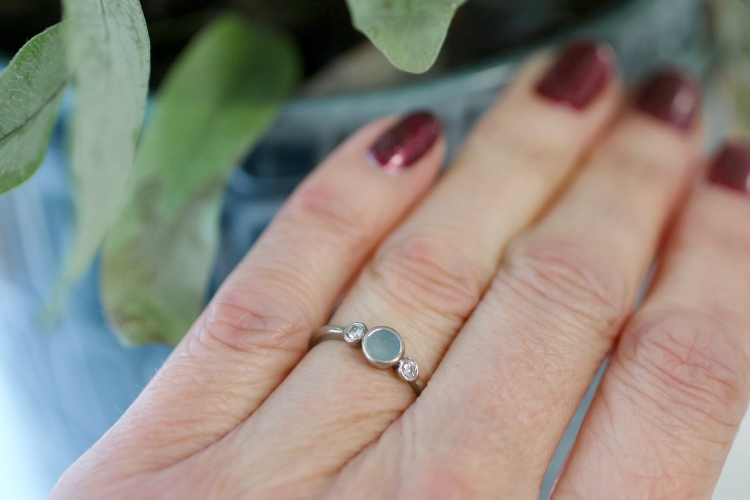 Glasswing 14ct white gold sea glass engagement ring.jpeg