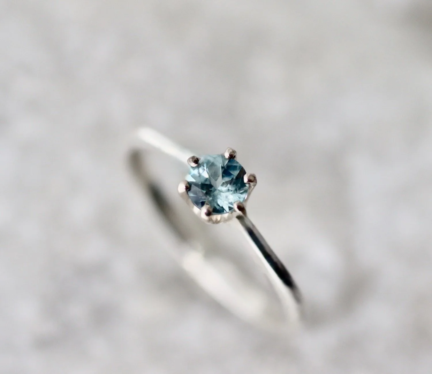 Ethical Sapphire Solitaire