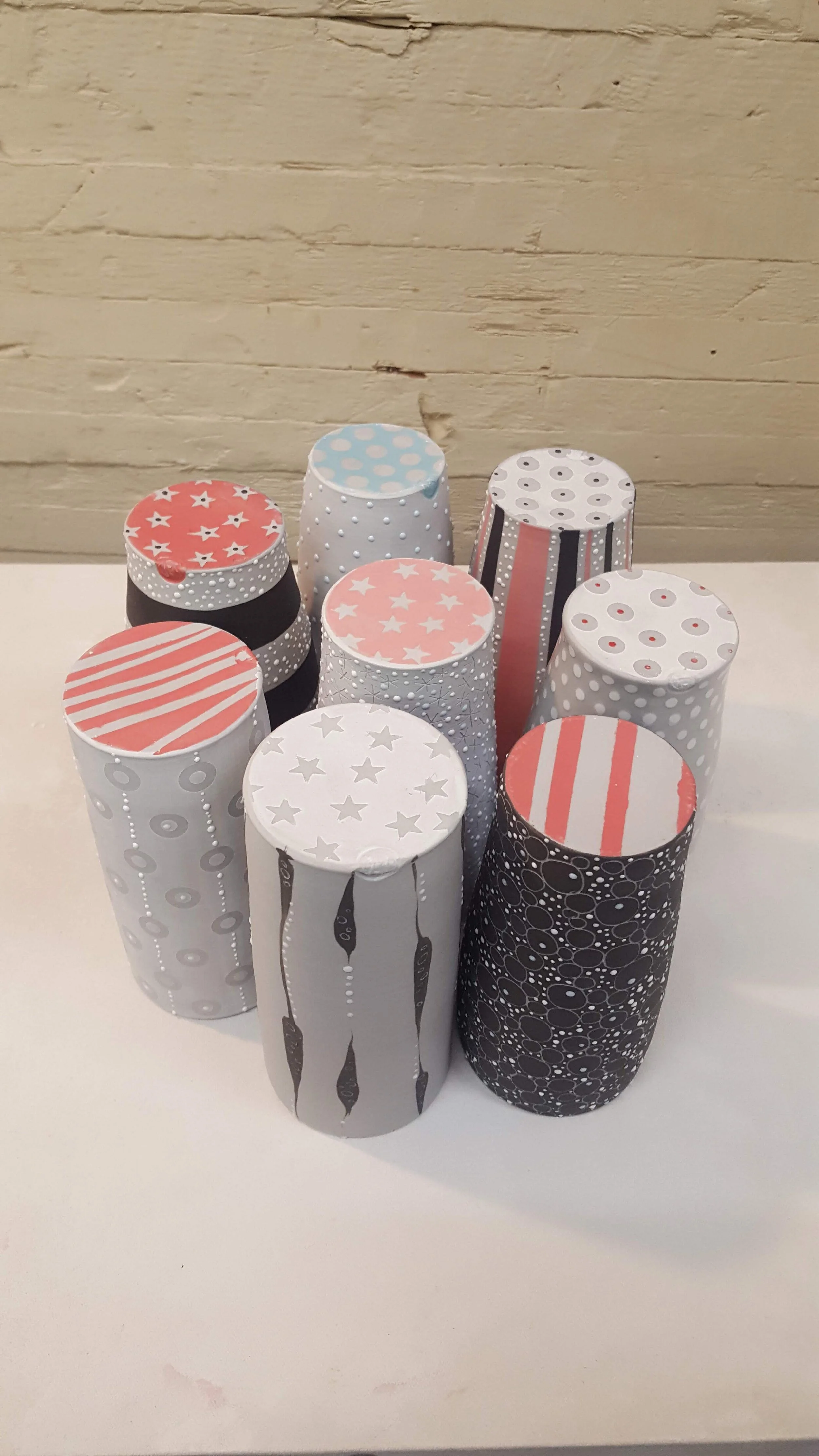 Taaaall Tumblers, face-down