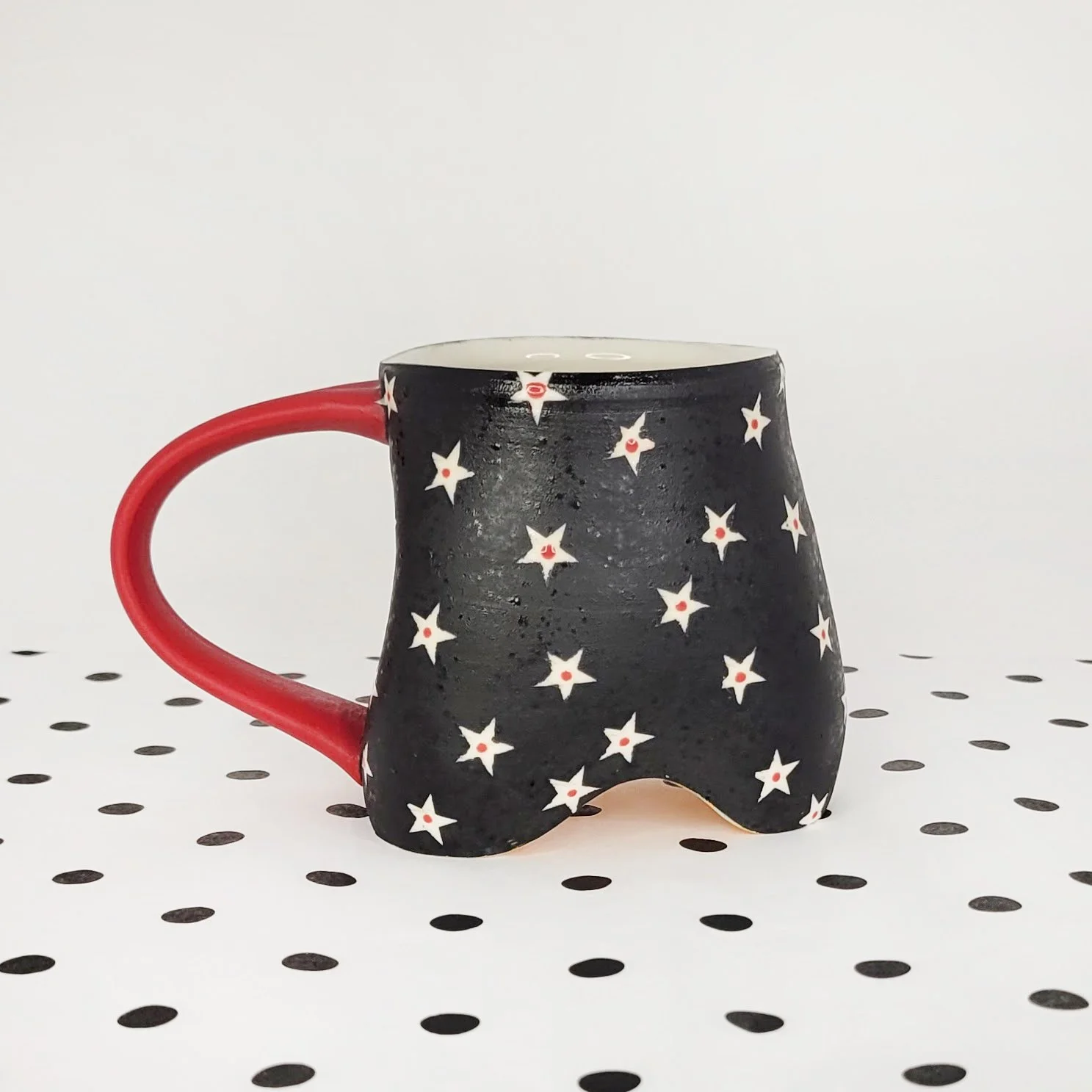 Small Footed Mug, Rock Star