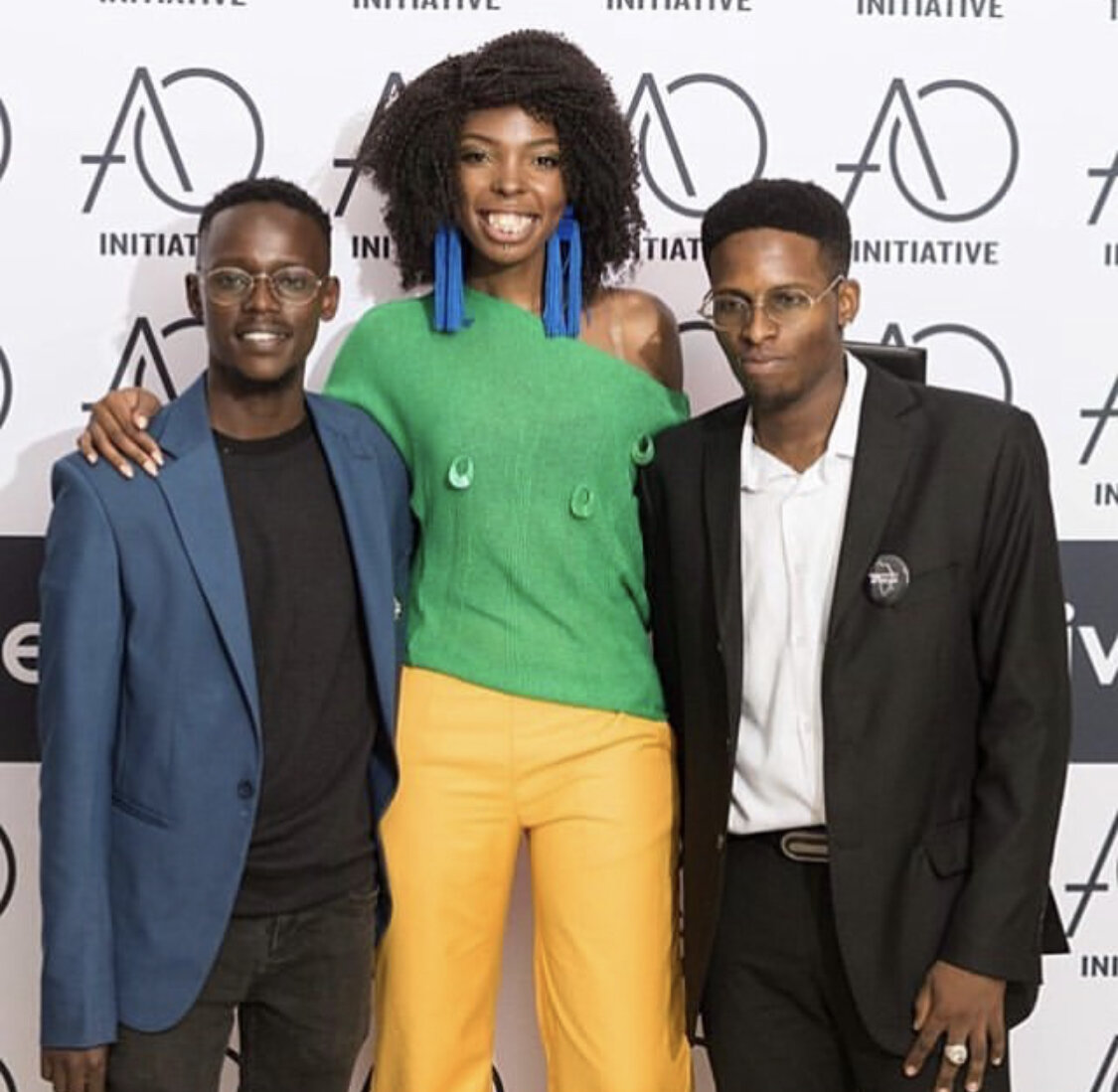 IMAGE OF ORINAH AND EVANS WITH ADELLE ONYANGO