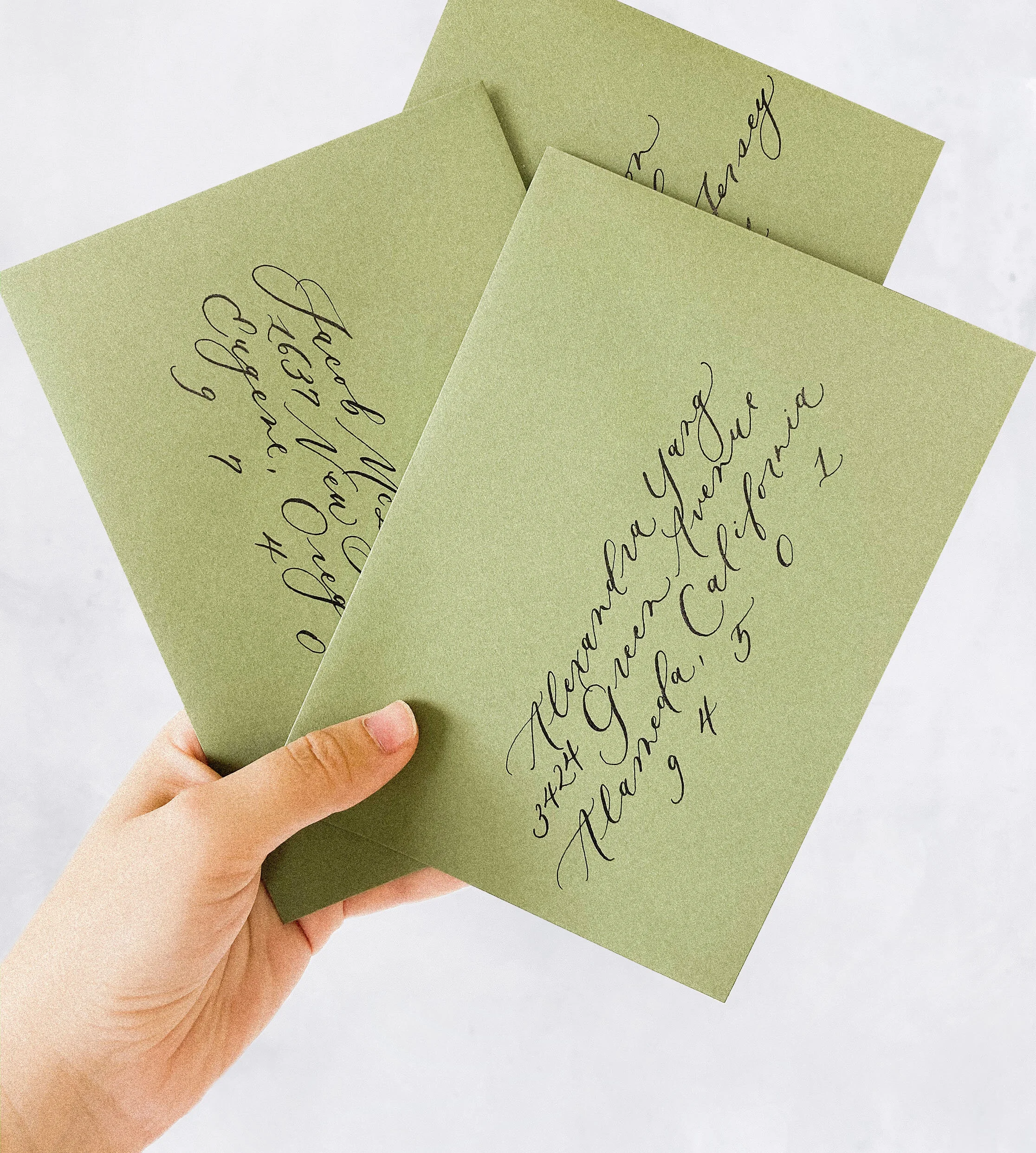 CALLIGRAPHY ADDRESSING