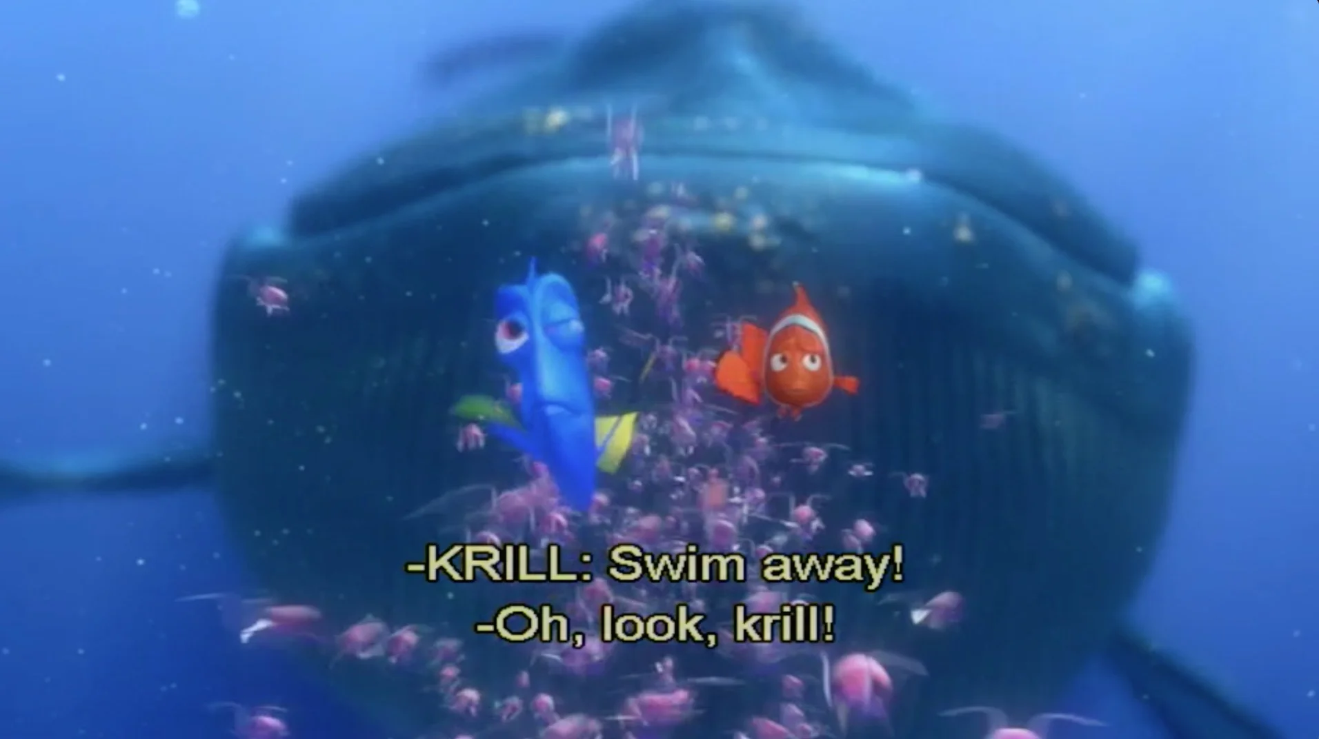 Krill-үүд: -Зугтаарай! Дори: Хараач, криллүүд байна!