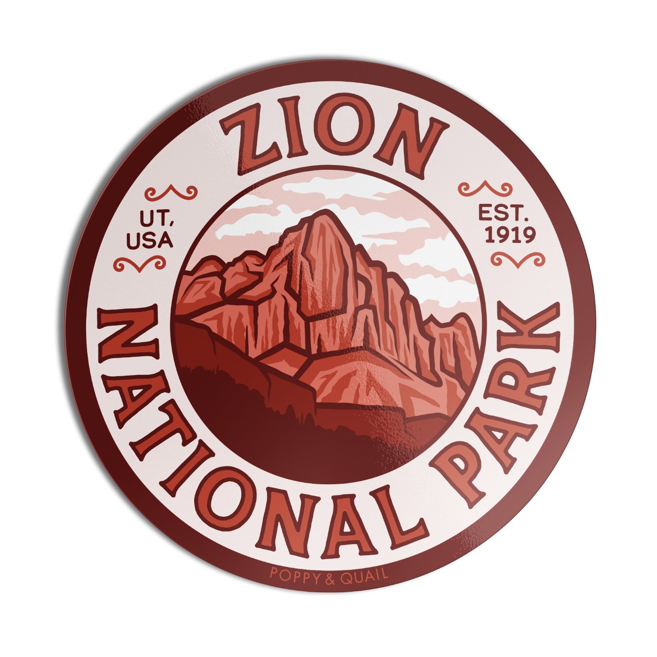 Zion Emblem Sticker