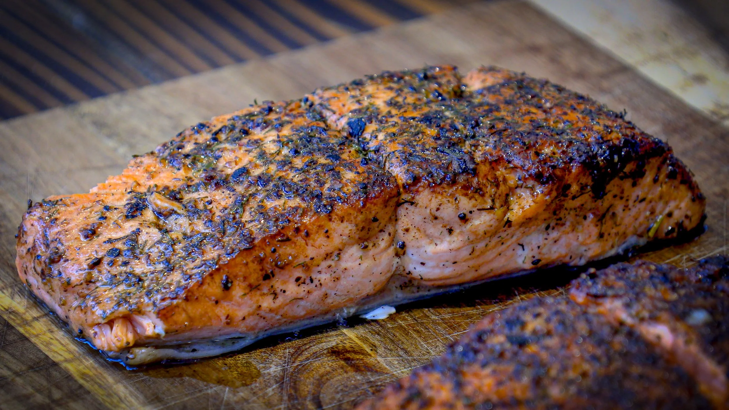 π How to Grill King Salmon on a Weber Kettle