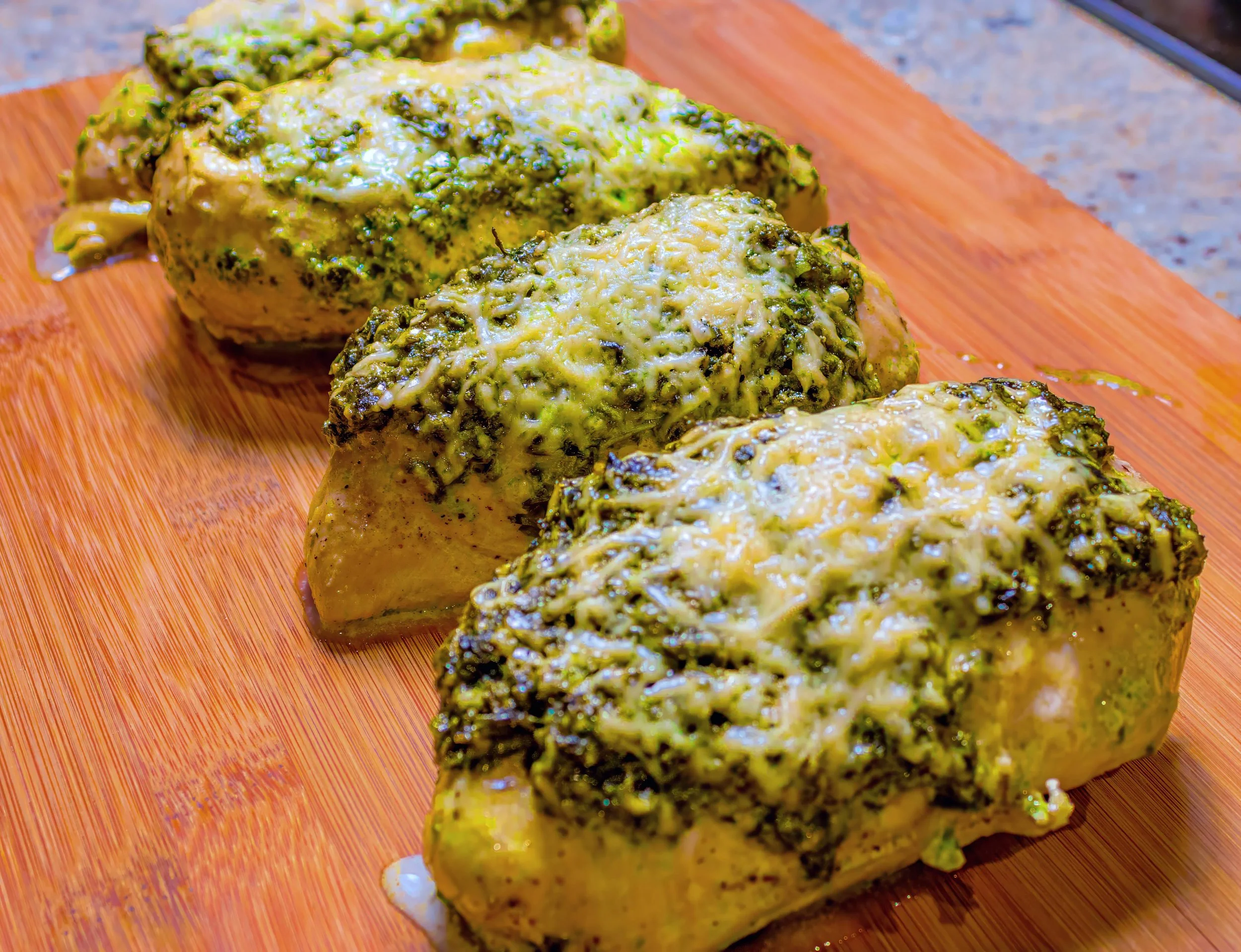 How to Make Creamy Pesto Parmesan Chicken Breasts