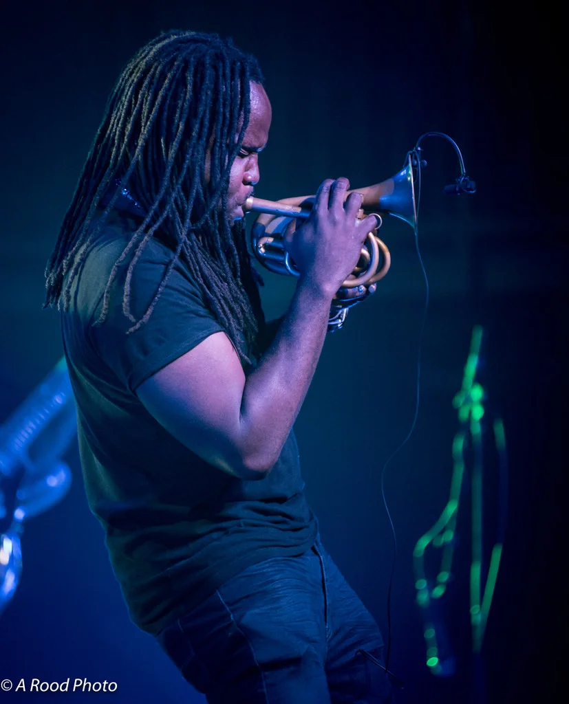 Shamarr Allen with Galactic