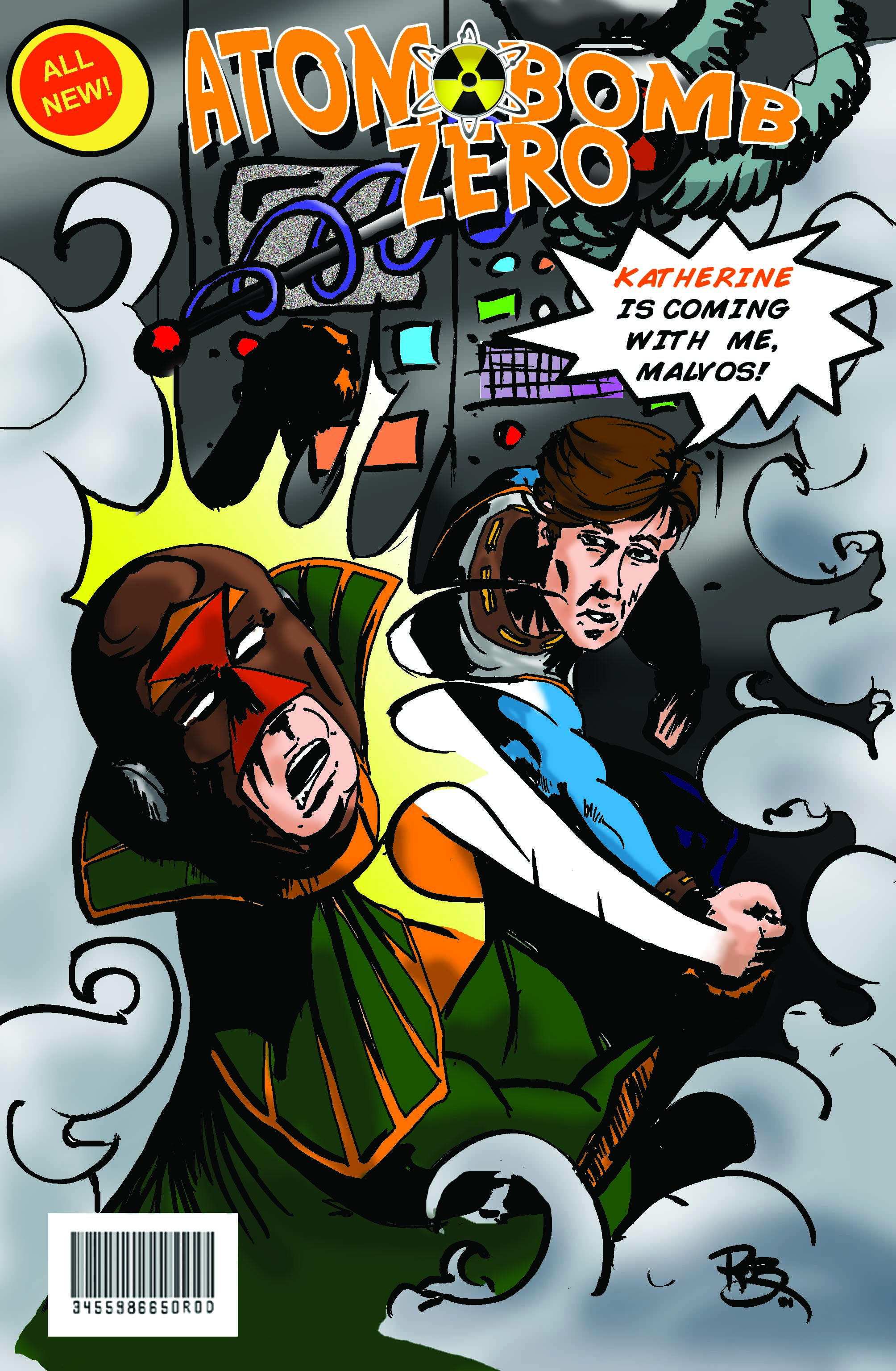 Atom Bomb Zero Comic Cover A