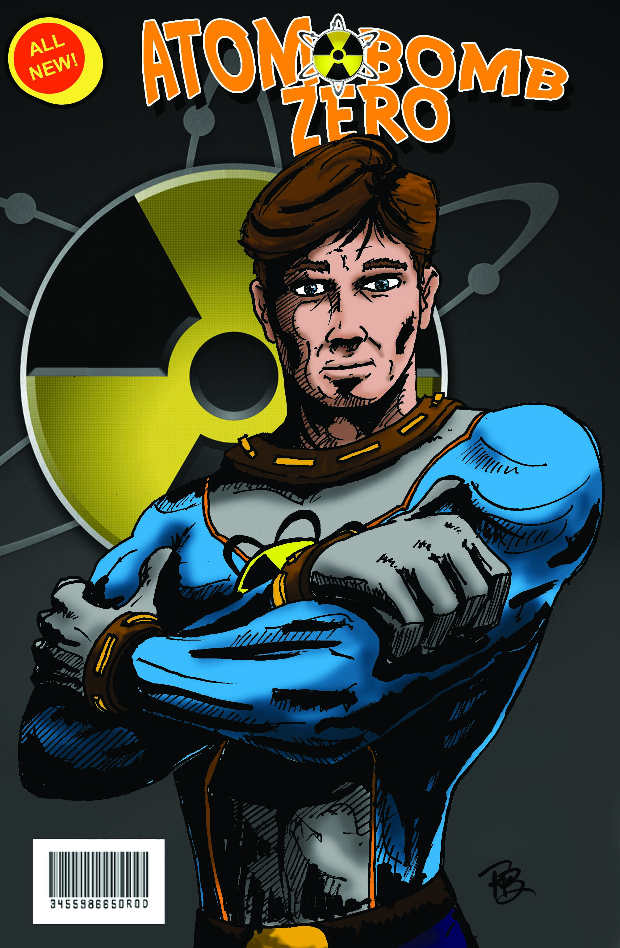 Atom Bomb Zero Comic Cover C