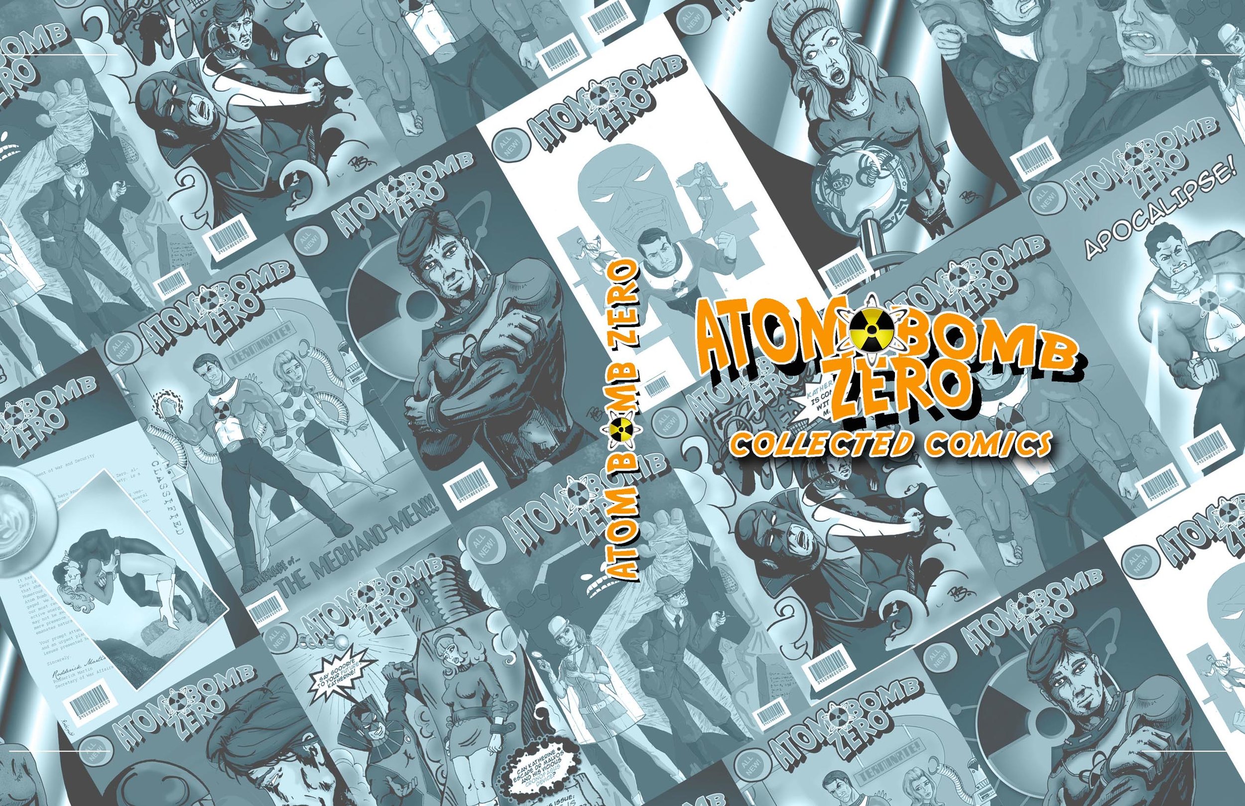 Mock Up - TPB for ABZ Comic Book