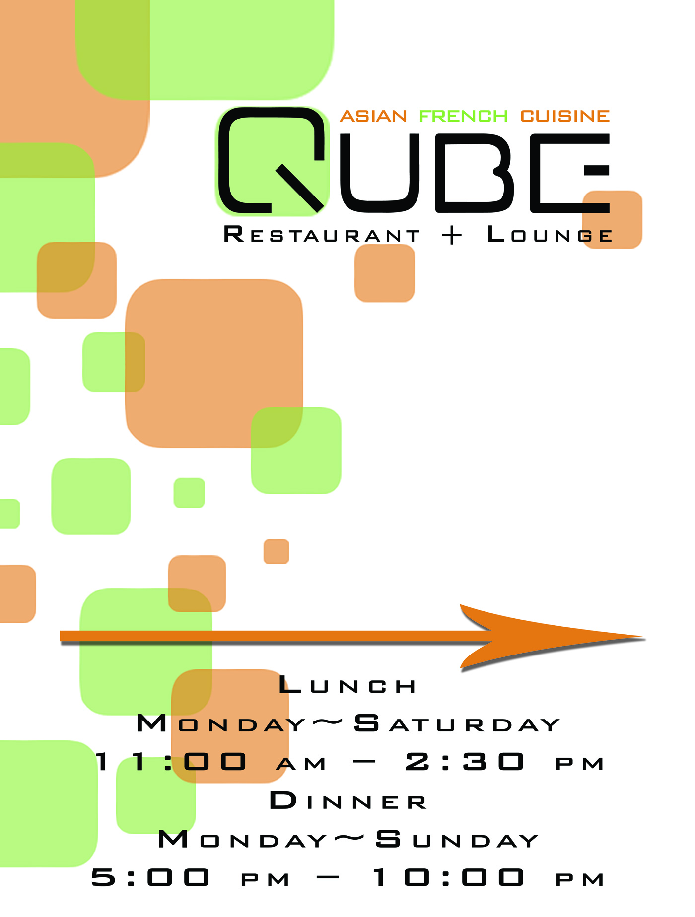 Qube Restaurant - A-Frame 