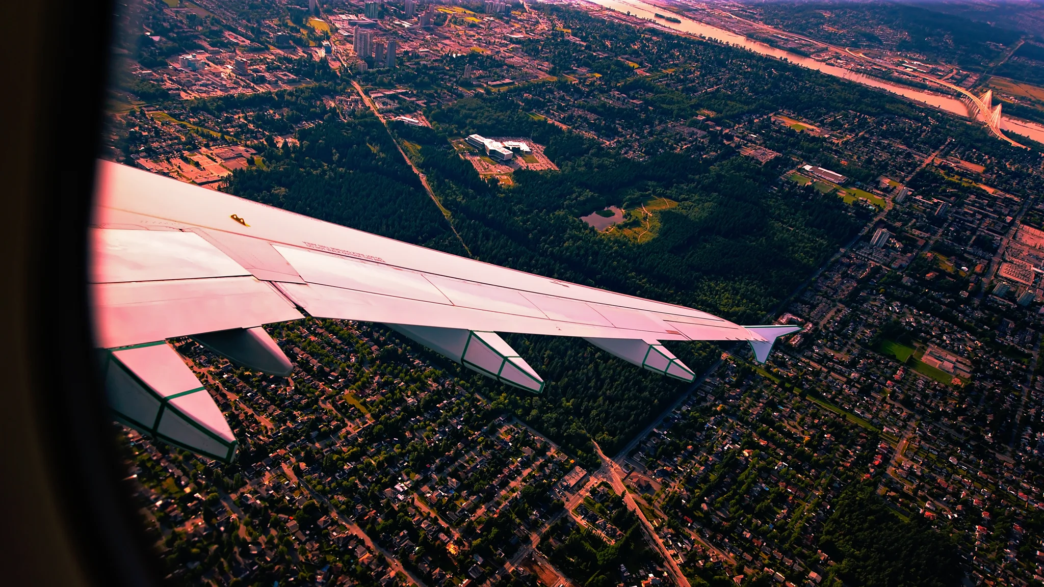 I love flying.