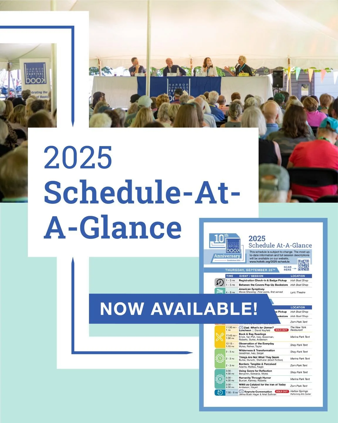 The 2025 SCHEDULE-AT-A-GLANCE is now available! The schedule with full session descriptions will be posted on our website by August 22!
👇
https://static1.squarespace.com/static/5a7a4148017db26f2f818c41/t/689b534b1b7aa374348de7da/1755009891206/2025+S