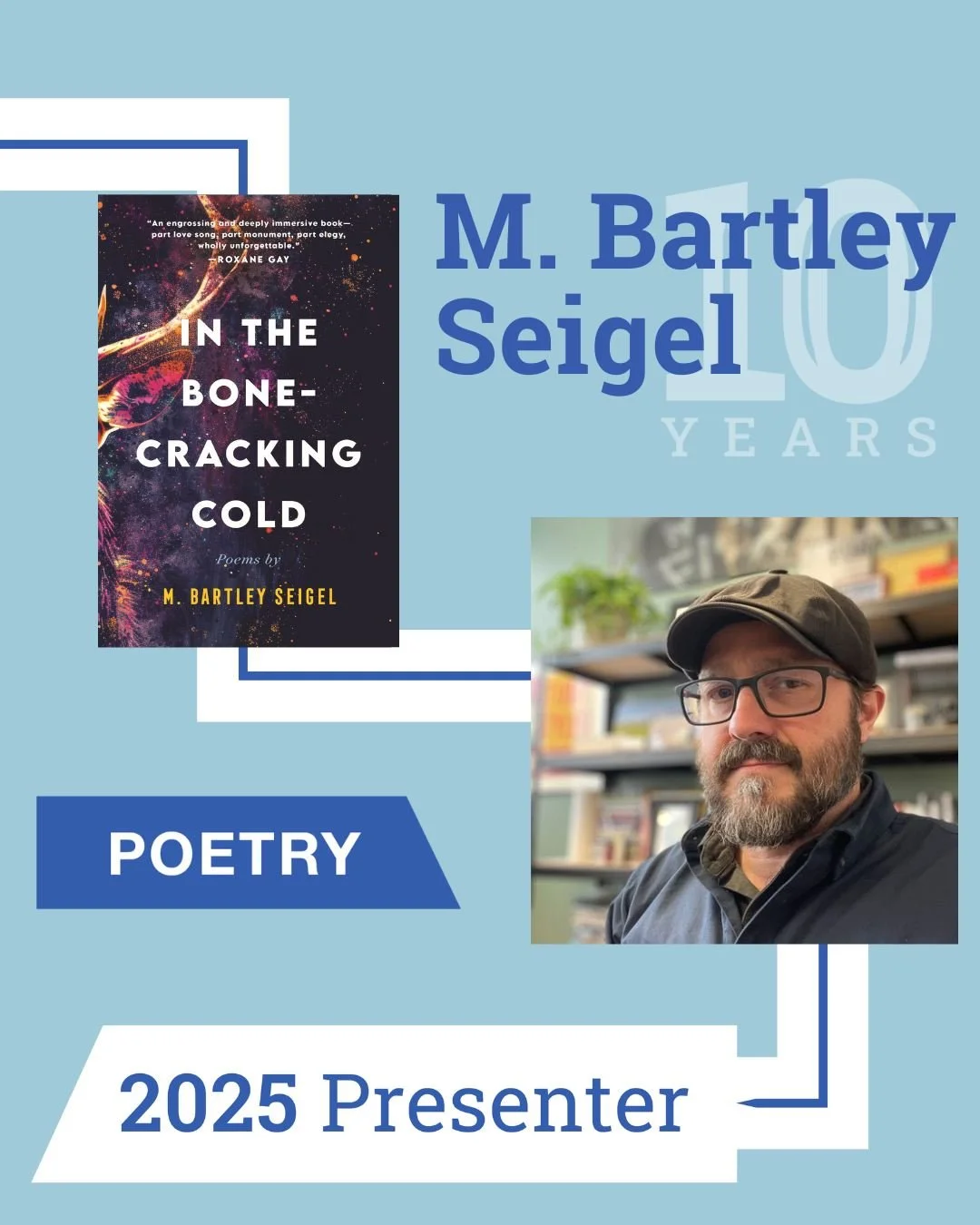 @mbartleyseigel is a former poet laureate of Michigan's Upper Peninsula and an Academy of American Poets Laureate Fellow. His poetry frequently appears in literary journals such as Poetry, Michigan Quarterly Review, About Place, The Fourth River, and