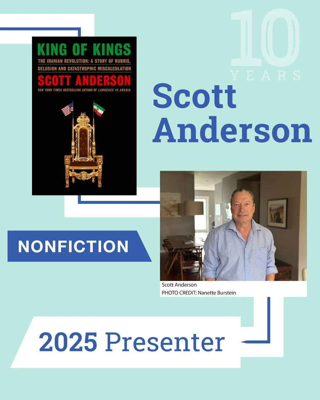 Scott Anderson is the author of two novels and five works of nonfiction, including Lawrence in Arabia, an international bestseller which was a finalist for the National Book Critics Circle Award and a New York Times Notable Book. He is a contributing
