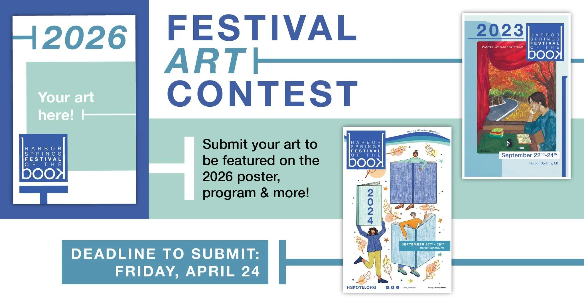 📢Only two weeks left artists! 👨&zwj;🎨👩🏻&zwj;🎨
Submit an original work of art or image for the 2026 Festival. The selected work will be featured on the poster, program cover, and other collateral materials related to the 2026 Festival!
The winne
