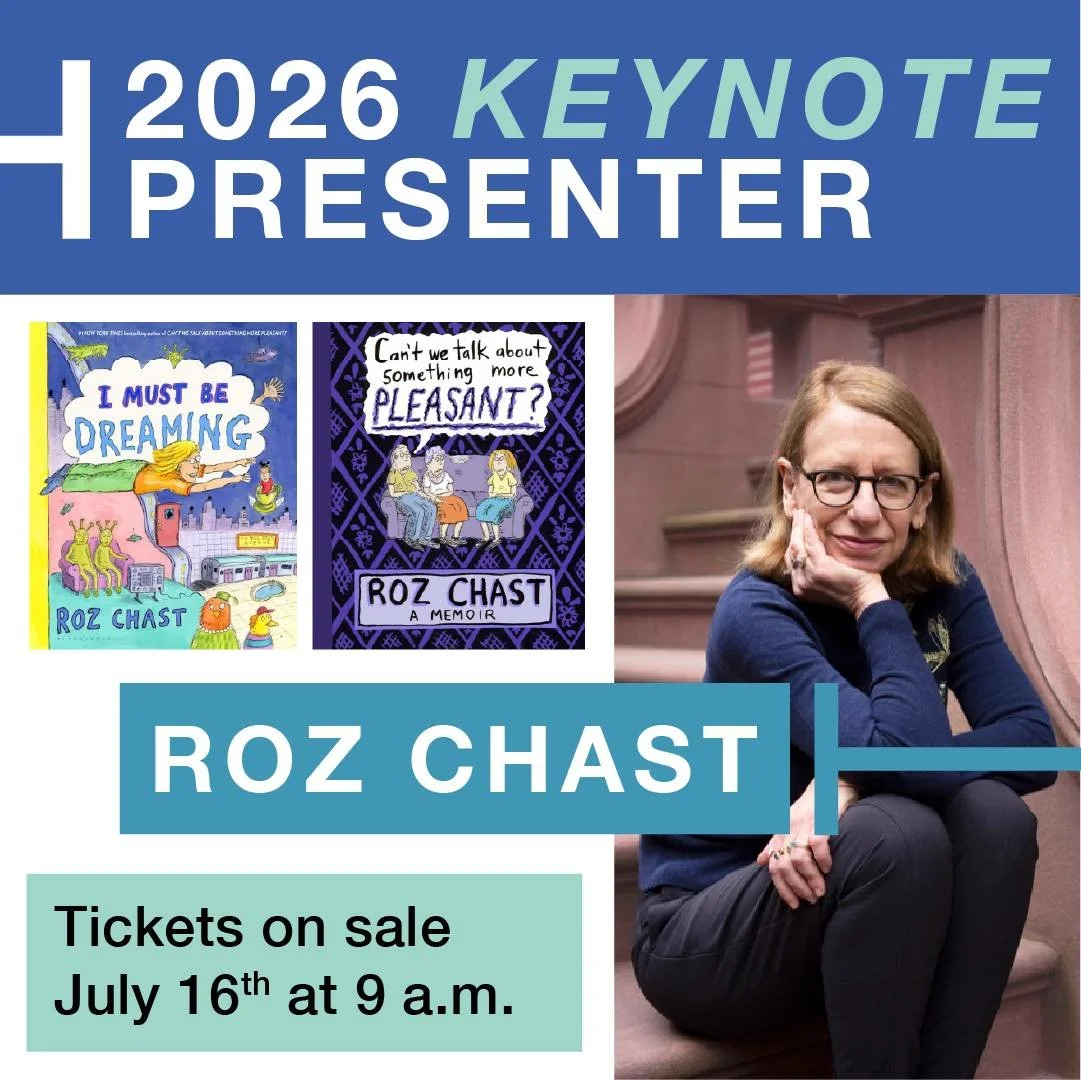 In the spirit of presenting unique programming for each and every Festival, our keynote for the 11th annual Festival is the incomparable rozchast. Roz's art humorously records and visualizes the anxieties, superstitions, furies, insecurities, and sur
