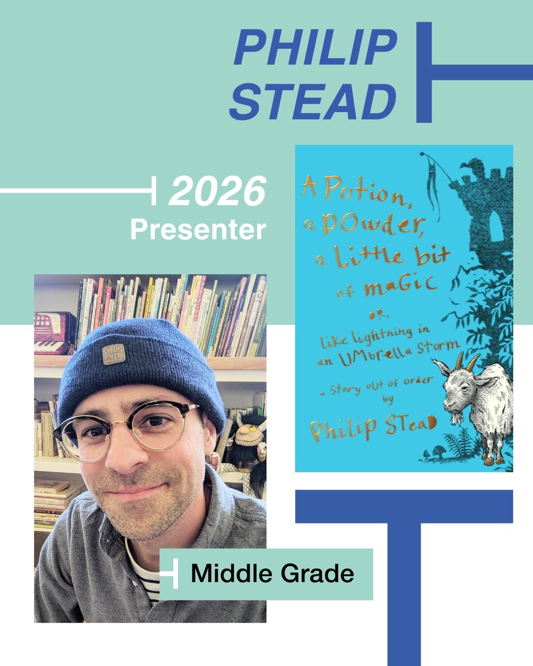 Philip Stead is the author of the Caldecott Medal-winning book A Sick Day for Amos McGee. He and his wife, illustrator Erin Stead, collaborated on Bear Has a Story to Tell, Lenny &amp; Lucy, and The Purloining of Prince Oleomargarine, based on a prev