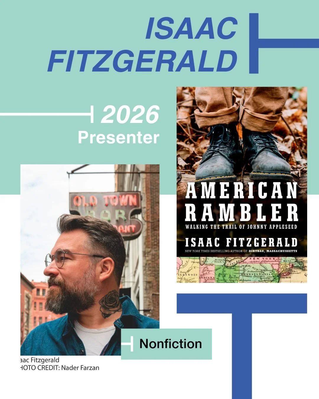 Isaac Fitzgerald is The New York Times bestselling author of Dirtbag, Massachusetts (winner of the New England Book Award). He is also the author of the bestselling children&rsquo;s book How to Be a Pirate, as well as the co-author of Pen &amp; Ink: 