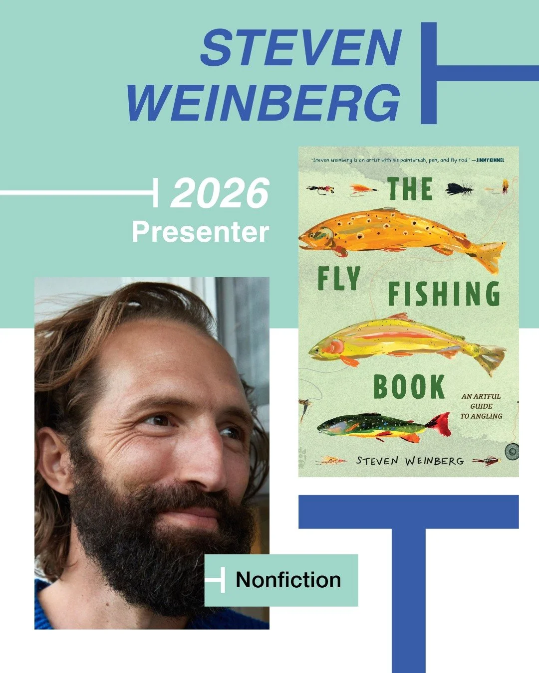 Steven Weinberg is an author and artist whose work has been featured in The New York Times, The Metropolitan Museum of Art, The Smithsonian Institute, as well as on the cover of Thomas McGuane&rsquo;s Fly Fishing classic The Longest Silence and in Ji