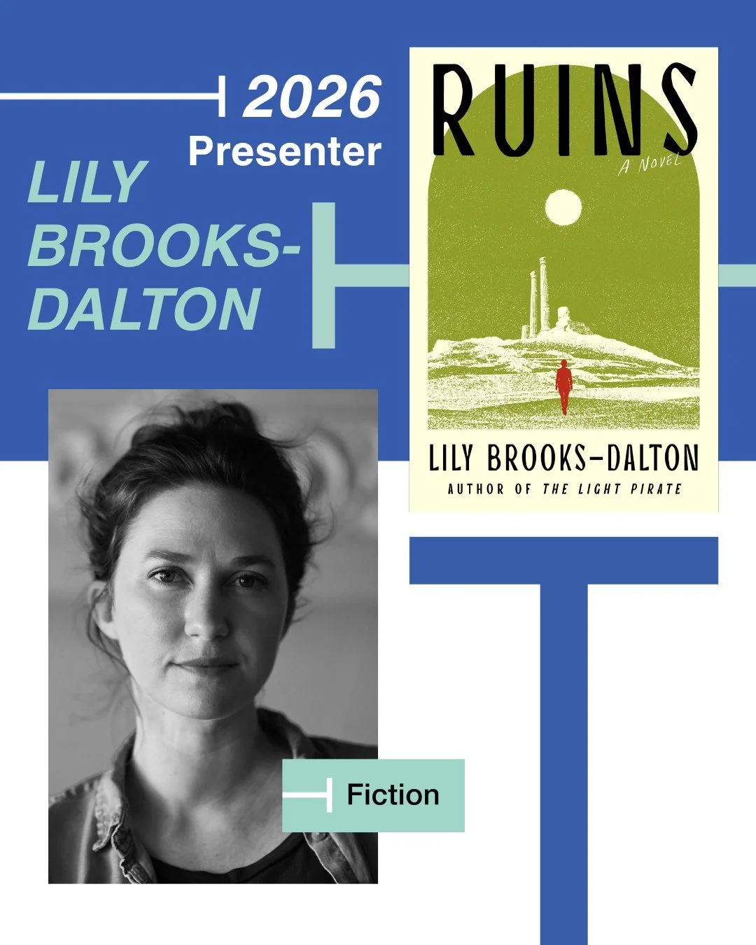 Lily Brooks-Dalton is the author of the national bestseller The Light Pirate, which was the runner-up for the Dayton Literary Peace Prize, a #1 Indie Next title, and a New York Times Editors' Pick. Her previous novel, Good Morning, Midnight, inspired