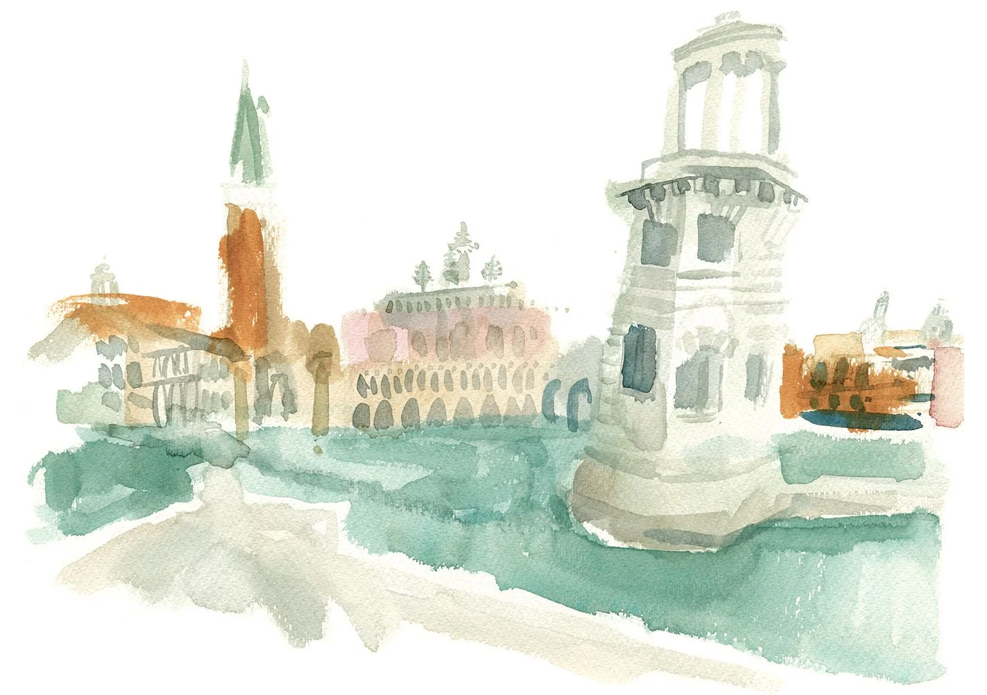Piazza San Marco from San Giorgio Maggiore