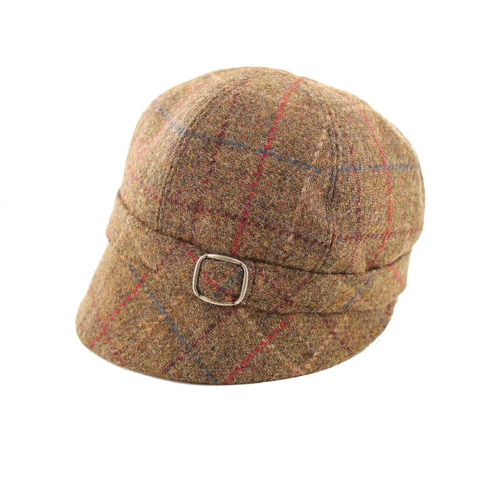 Mucros Weavers Brown Tweed Flapper Hat for Ladies — Highlands Card & Gift