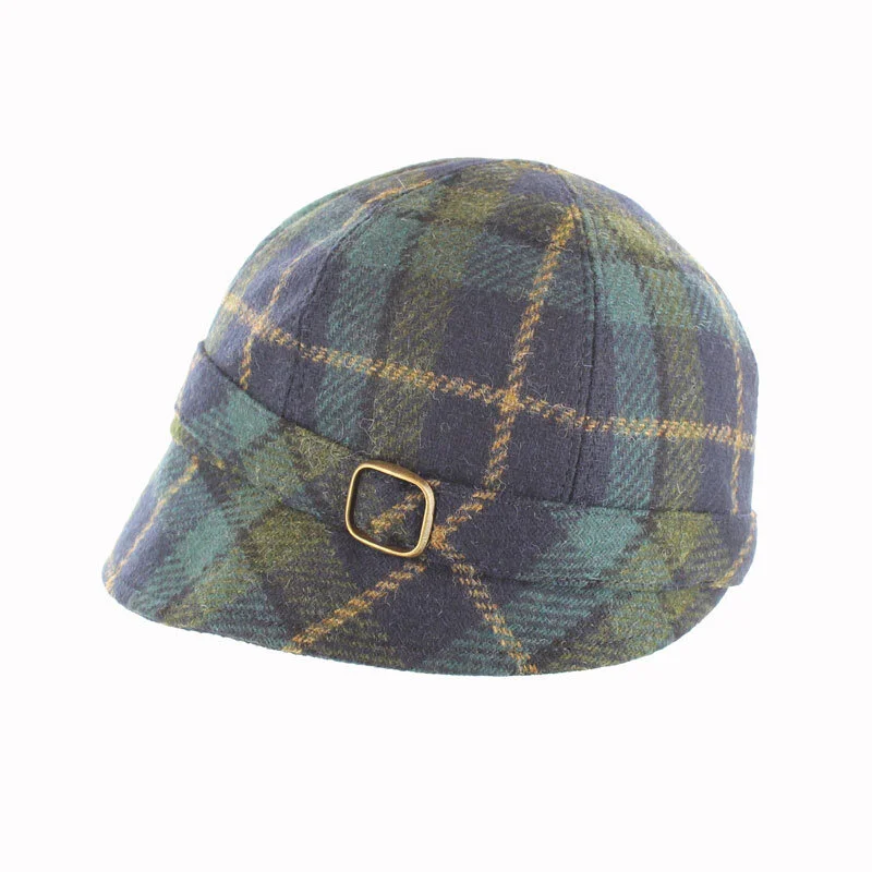 ? Left Hook™ Flapper Hat — Deep Forest Green w/ Lorix — One-of-a-Kind — M/L / B 1ba22c1425e1b0680ce602e1ee572e  main image 2