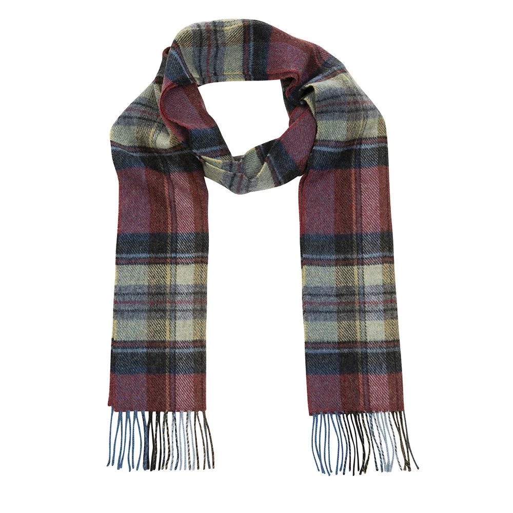 230-Irish-Wool-Scarf-Short-Red-Straw-Graphite-Plaid.jpg