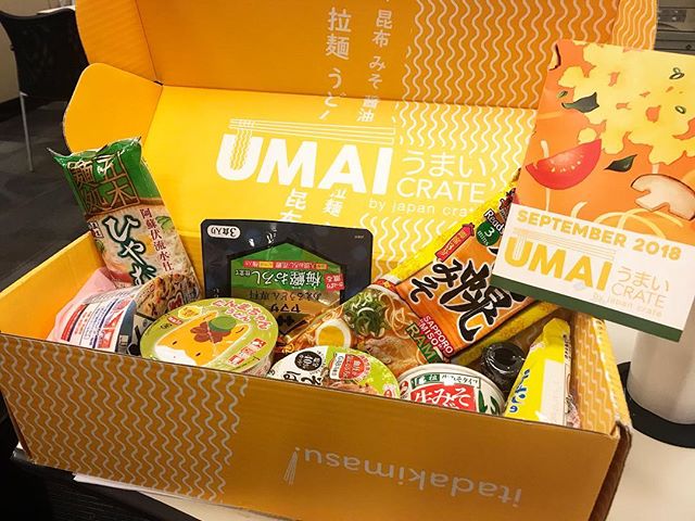 I haven&rsquo;t been this excited in a while, my ultimate 🍜 #UMAI @japancrate finally made it across the 🌊 #noodleaddict #japaneseramen #soba #idontdiscriminate