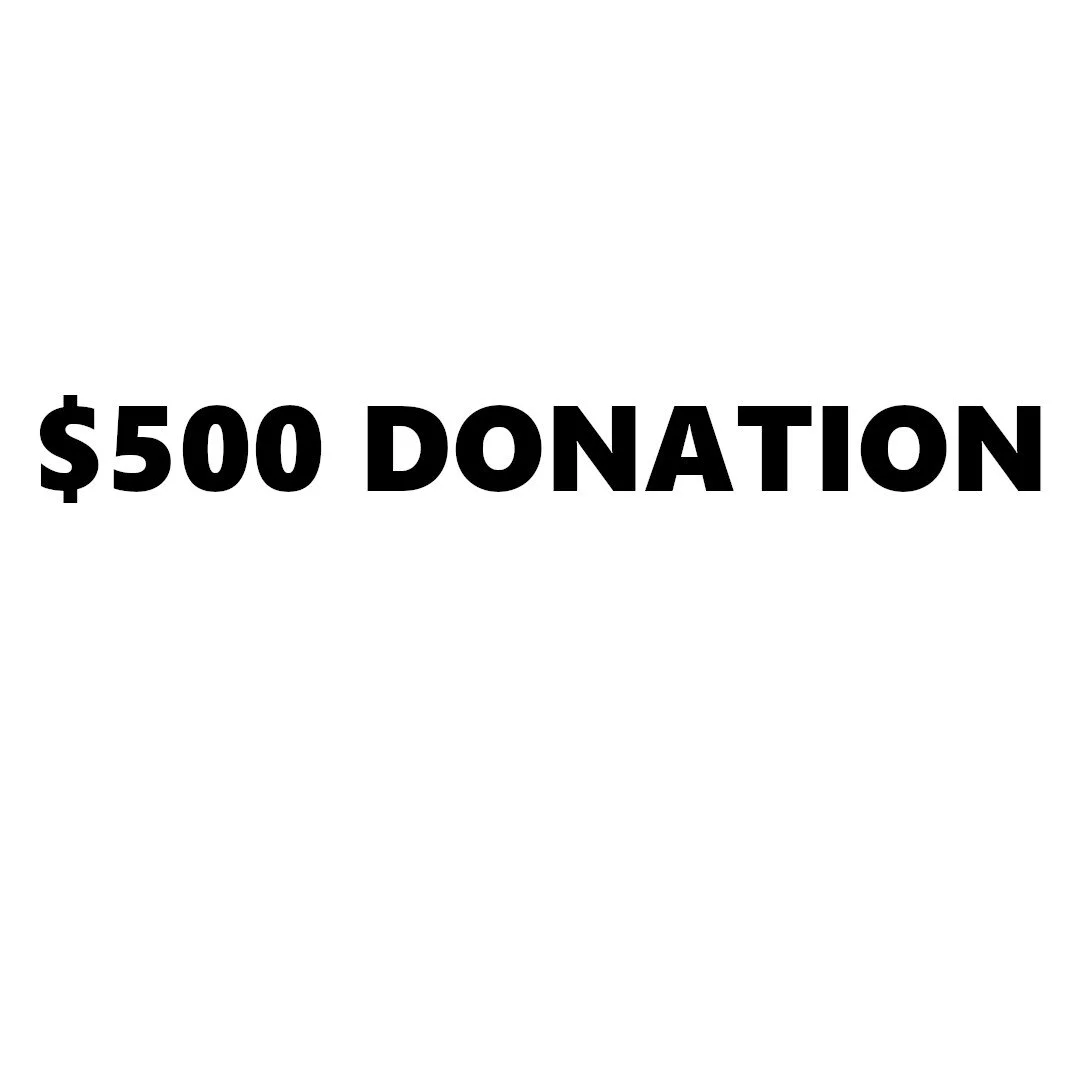 $500 Donation