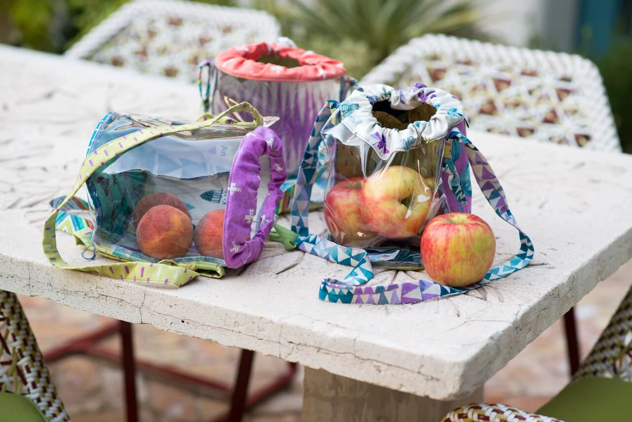 Mira Mira Bag (tm) Download Pattern designed by Bonnie Bobman