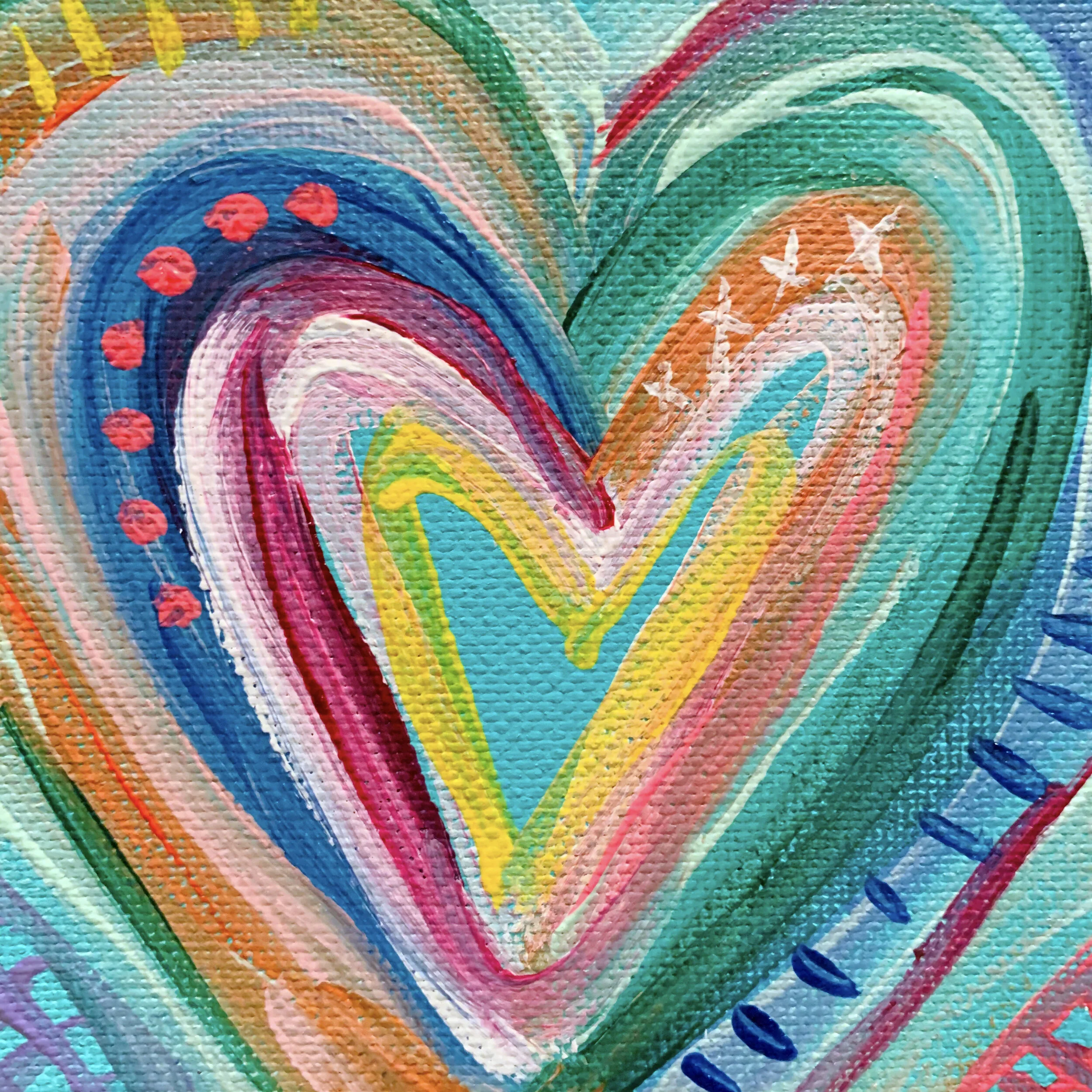 Window Sill Hearts