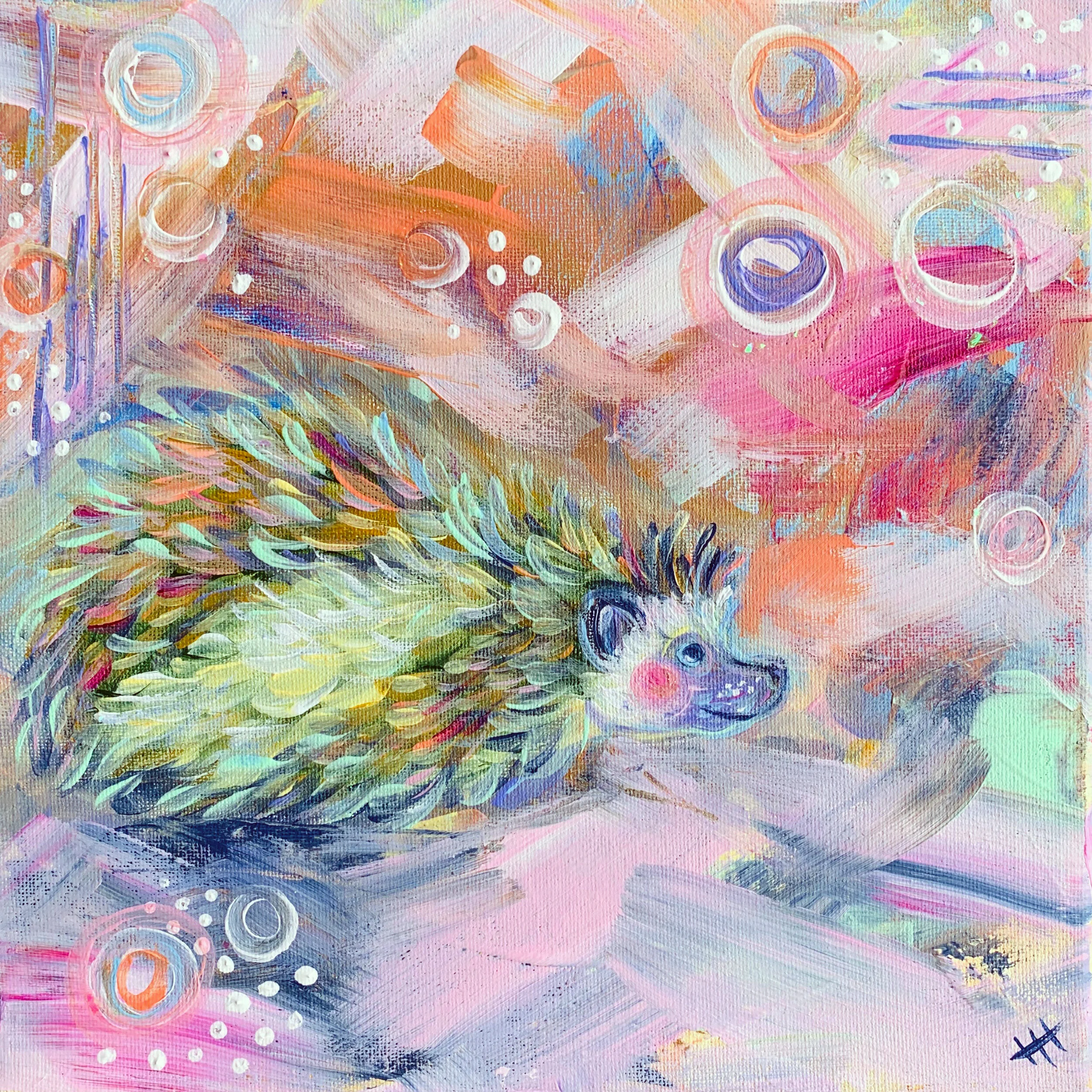 Bubble the Hedgehog - Pets of the Pandemic