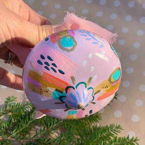Workshop - Learn to Paint a Set of Holiday Ornaments - Life and Whim — Life  and Whim Studio by Heather Harrington