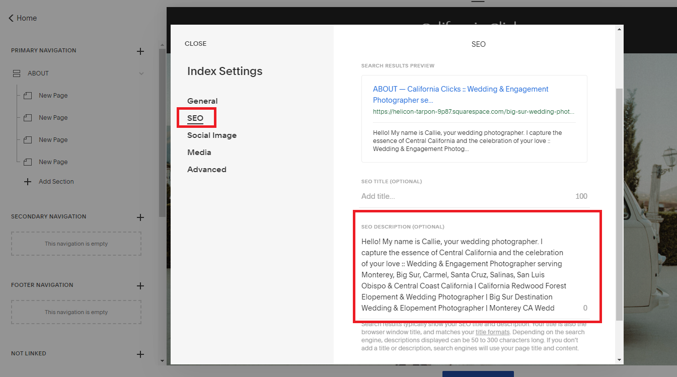 Tiffany Davidson Squarespace SEO Expert Course