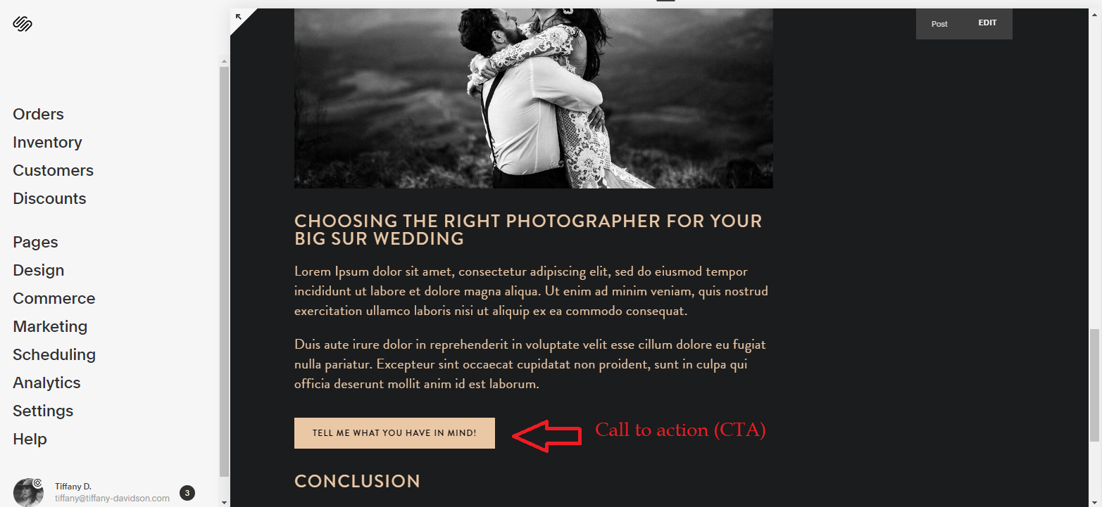 Tiffany Davidson Squarespace SEO Expert Course