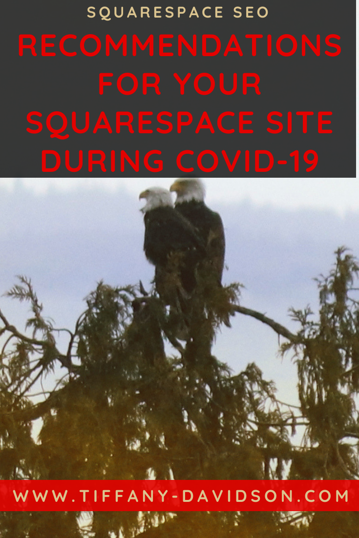 Recommendations For Your Squarespace Website During COVID19