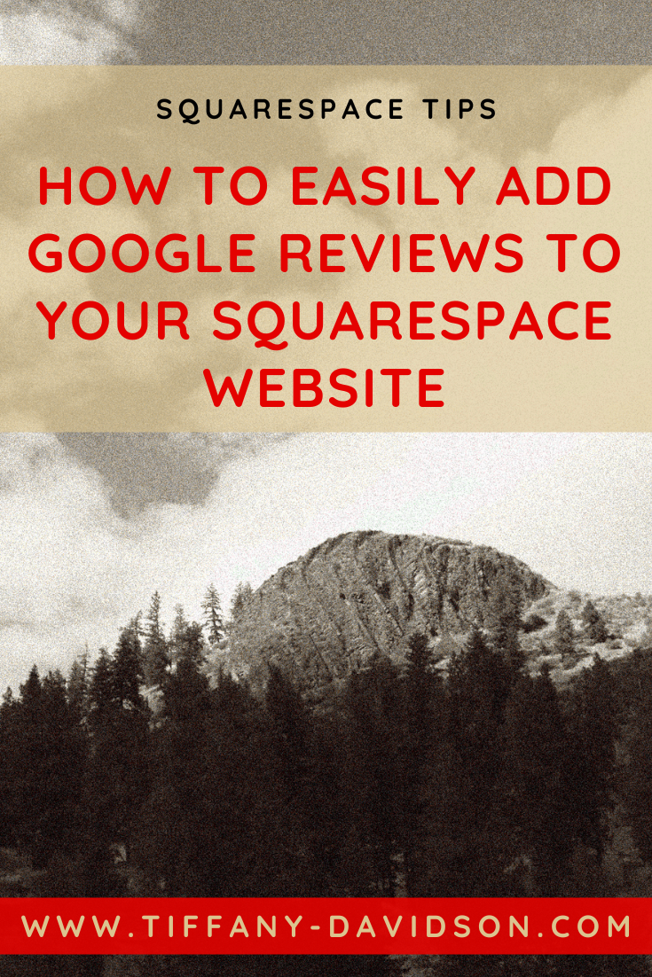 How To Easily Add Google Reviews To Your Squarespace site