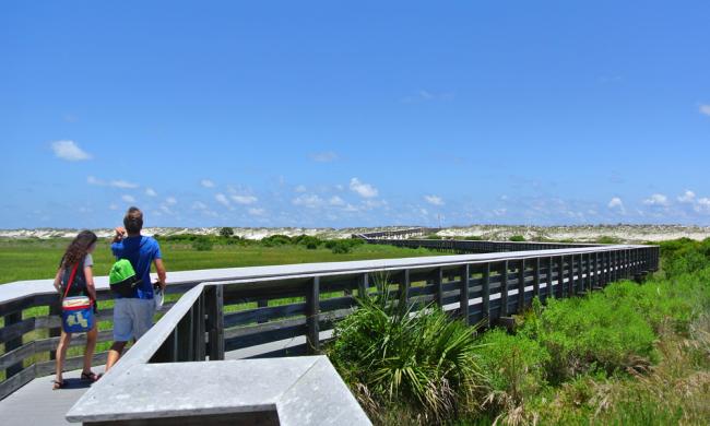 Anastasia State Park Beach