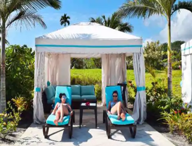 Private Pool Cabana on Harvest Cay Belize (c) NCL